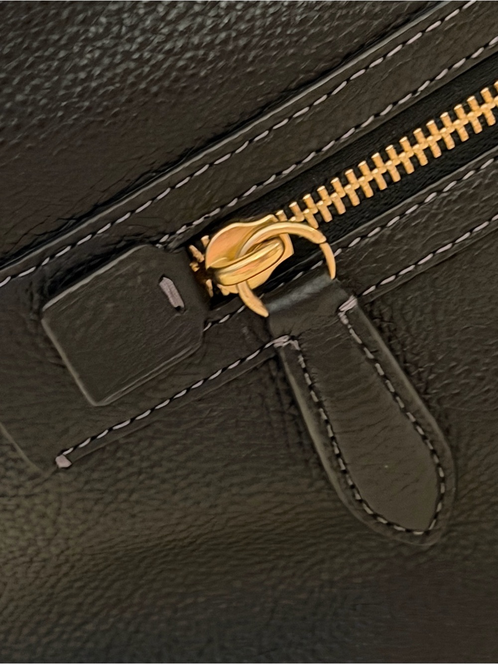 Coach Black Pebbled Leather Taylor Tote with Gold Hardware - Picture 3 of 14